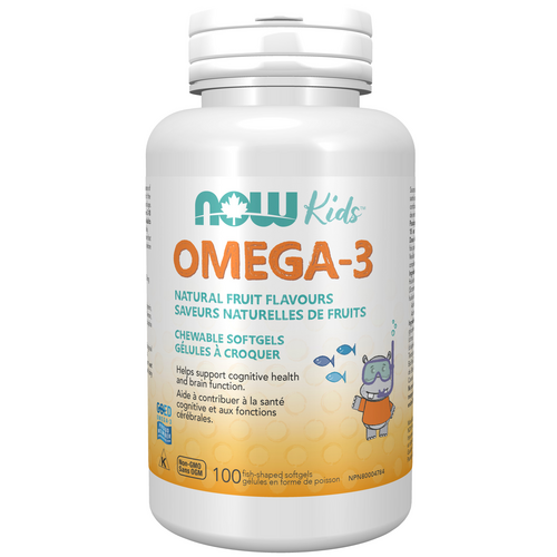NOW - Kids Omega-3, 100 Count