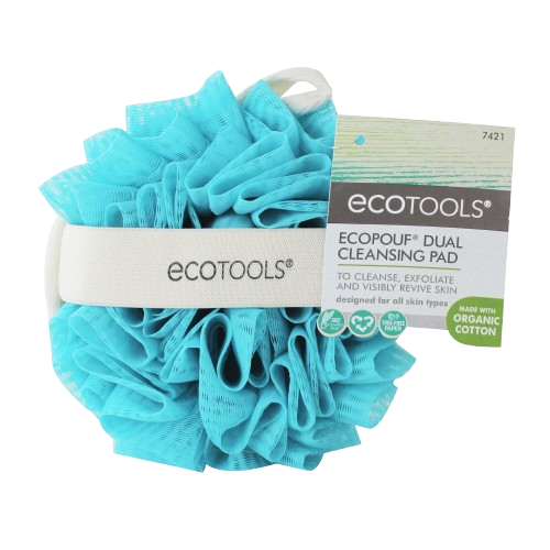 Eco Tools - Ecopouf Dual Cleansing Pad, Each