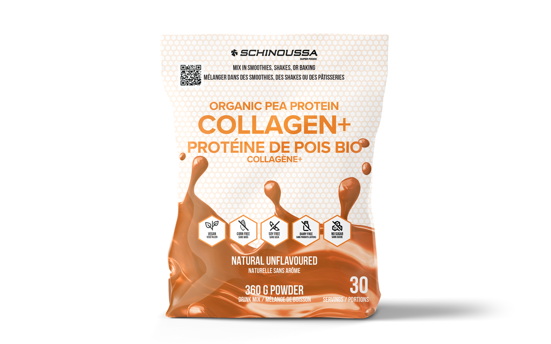 Schinoussa - Pea Protein Collagen+, 360 g