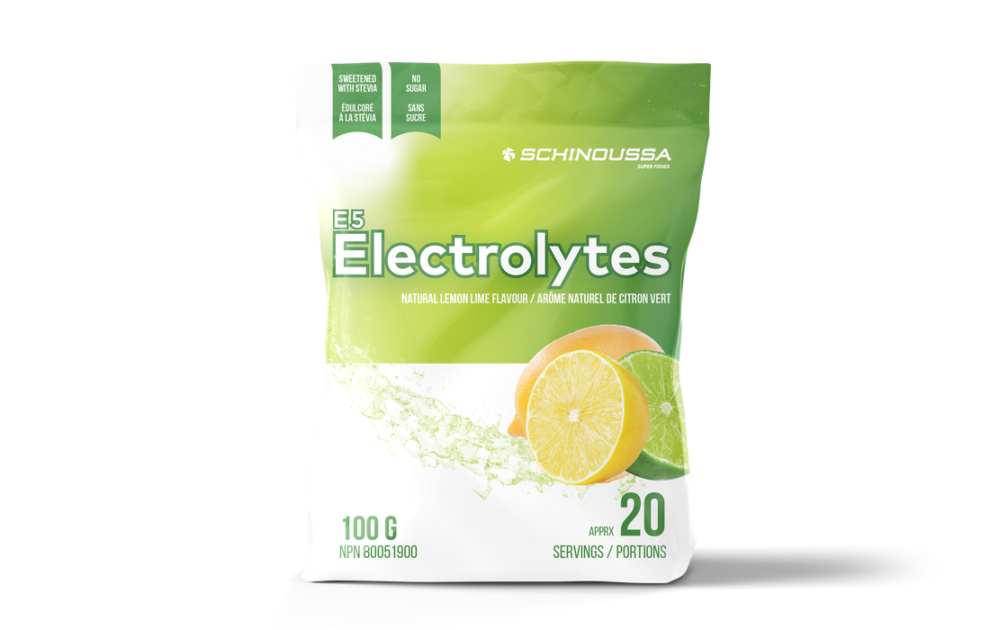 Schinoussa - Electrolyte - Lemon Lime, 100 g