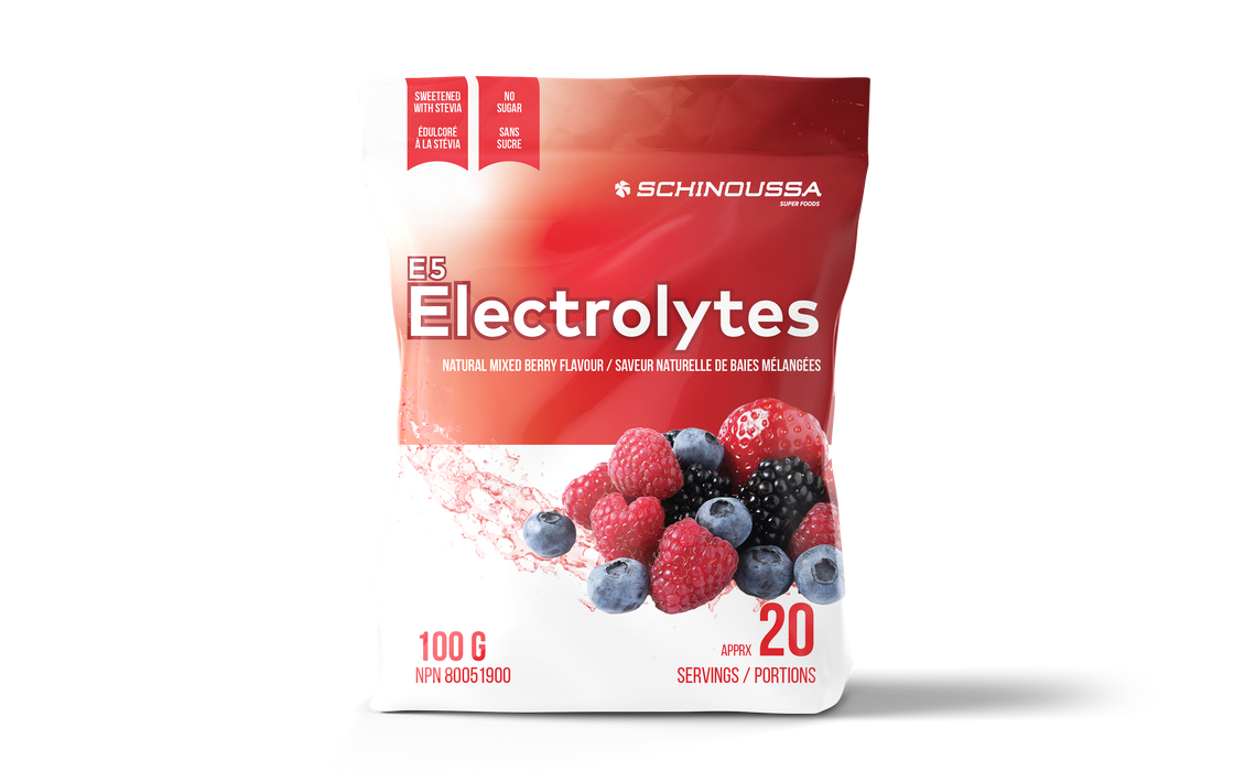 Schinoussa - Electrolyte - Mixed Berries, 100 g