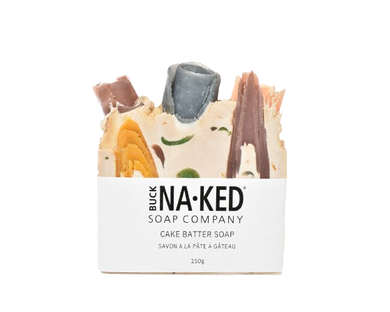 Buck Naked - Cake Batter Bar Soap, 150 g