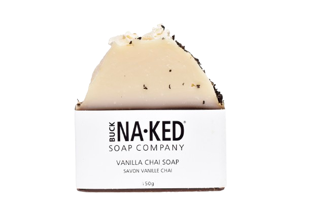 Buck Naked - Vanilla Chai Bar Soap, 150 g