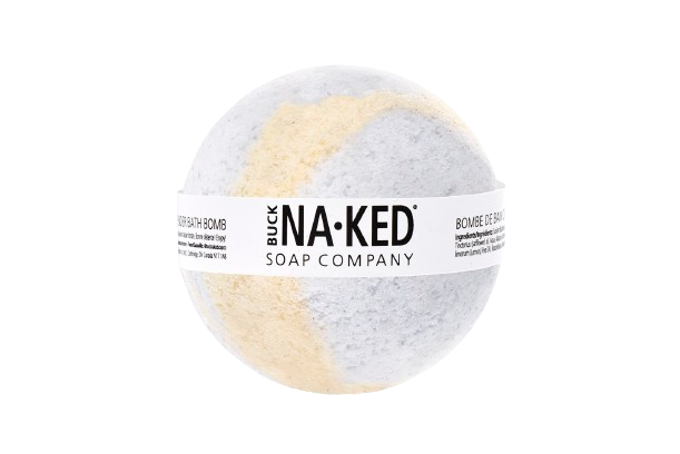 Buck Naked - Lemon + Lavender Bath Bomb, 200 g