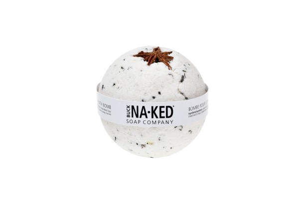 Buck Naked - Vanilla Chai Bath Bomb, 200 g