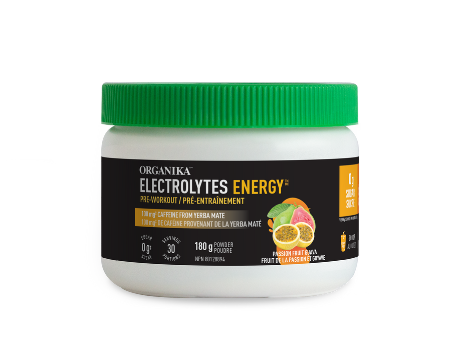 Organika - Electrolyte Energy Passion Guava, 180 g