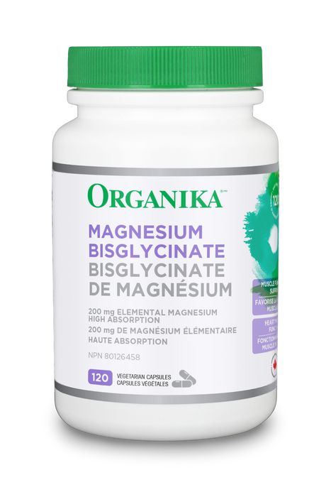 Organika - Magnesium Bisglycinate, 120 Vcaps