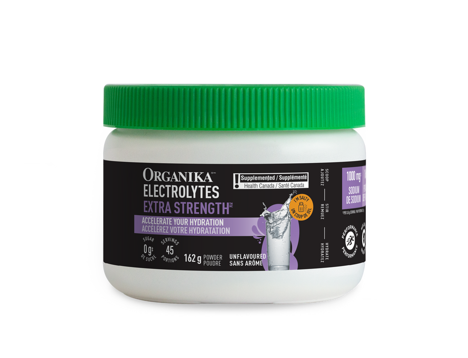 Organika - Extra Strength Electrolytes Unflavoured, 162 g