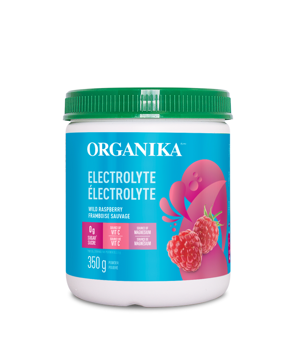 Organika - Electrolytes - Wild Raspberry, 350 g
