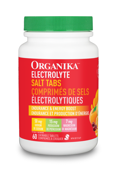 Organika - Electrolytes - Salt Chewable, 60 Tablets