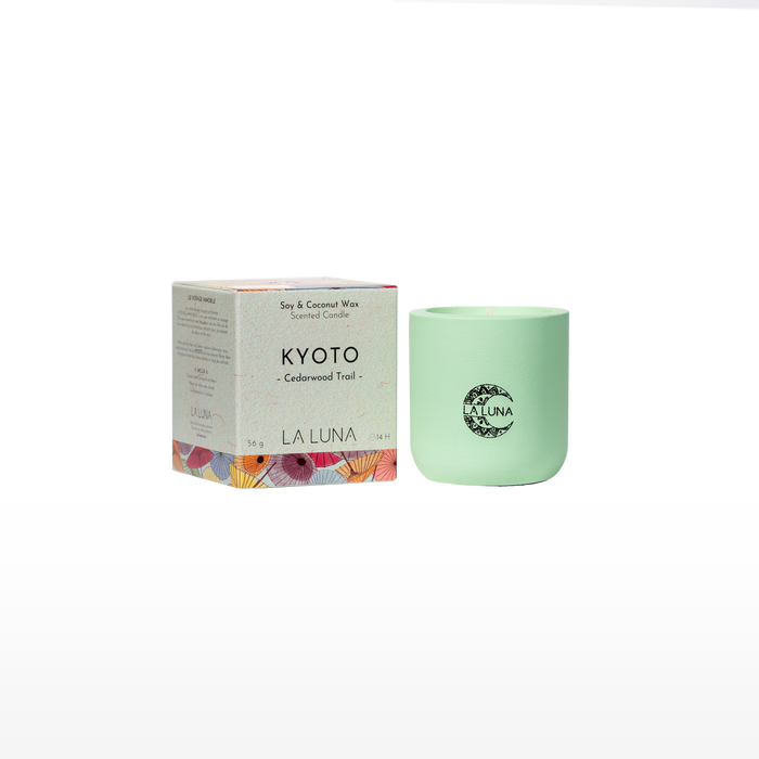 La Luna - Kyoto Cedarwood Trail Candle, 56 g