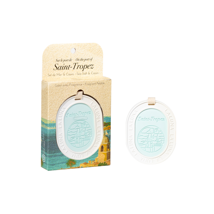 La Luna - Saint-Tropez Sea Salt & Cassis Pebble, Each