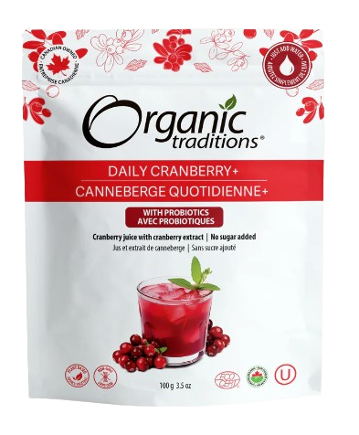 Organic Traditions - Daily Cranberry +, 100 g