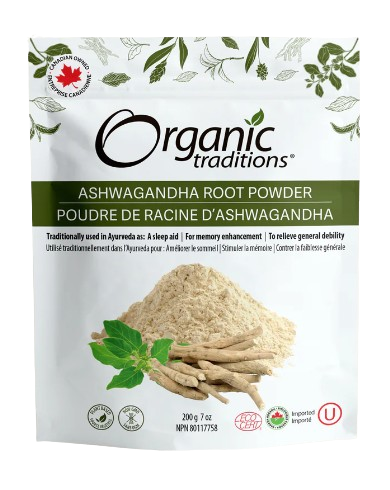 Organic Traditions - Ashwaganda Powder, 200g