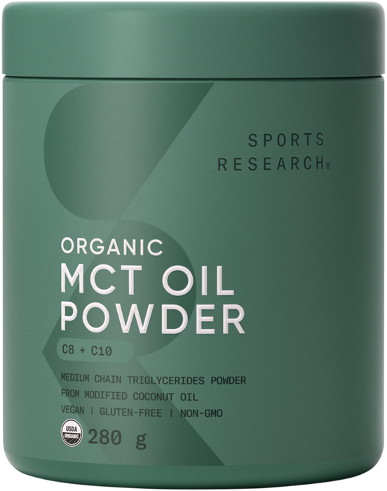 Sports Research - Organic MCT Powder, 280 g