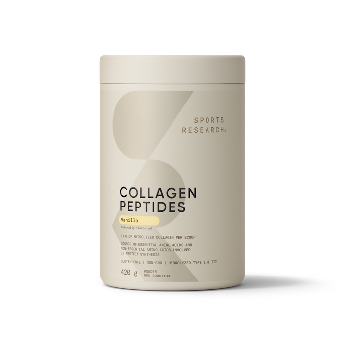 Sports Research - Collagen Peptides Vanilla Bean, 420 g
