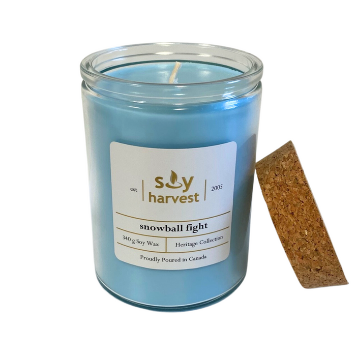 Soy Harvest Candles - Heritage - Snowball Fight, 12 oz