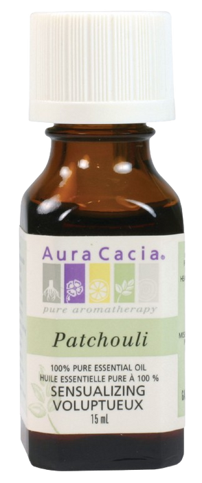 Aura Cacia - Patchouli Oil, 15 mL