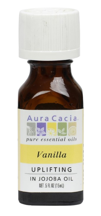 Aura Cacia - Vanilla in Jojoba Oil, 15 mL