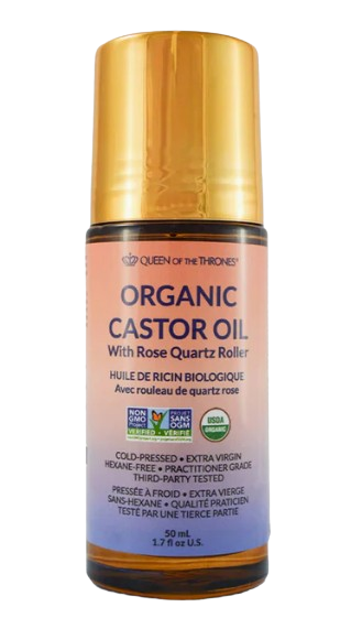 Queen of Thrones - Rose Castor Oil Roll-on, 50 mL
