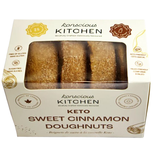 Konscious Kitchen - Keto Sweet Cinnamon Doughnuts, 192 g