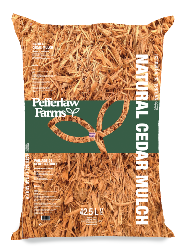 Pefferlaw Peat Products - Natural Cedar Mulch, 42.5 L