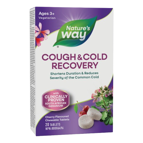 Nature's Way - Cough & Cold Recovery, 20 Chewables