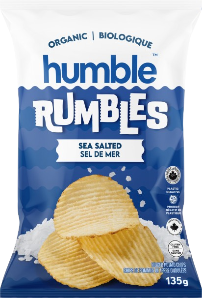 Humble - Rumbles - Sea Salted, 135 g