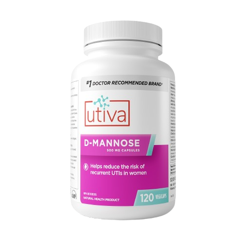 Utiva - Utiva D-Mannose, 120 Vcaps