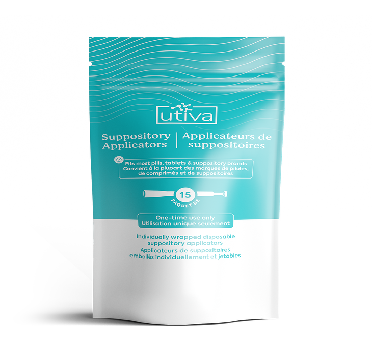 Utiva - Suppository Applicators, 15 Count