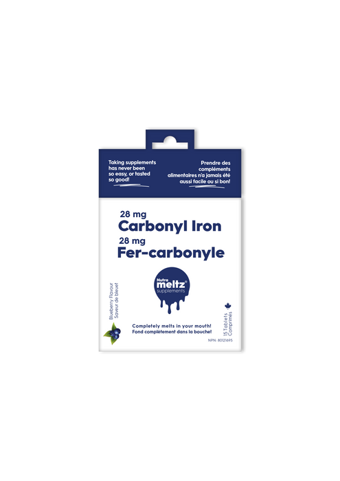 Nutrameltz - Carbonyl Iron 28 mg, 15 Tablets