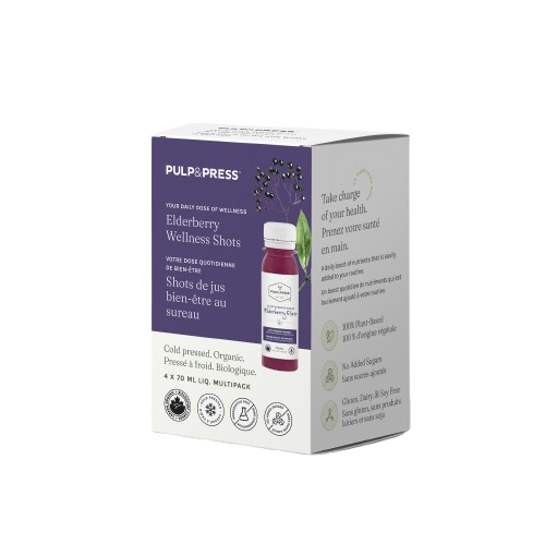 Pulp & Press - Elderberry Elixir, 70 mL