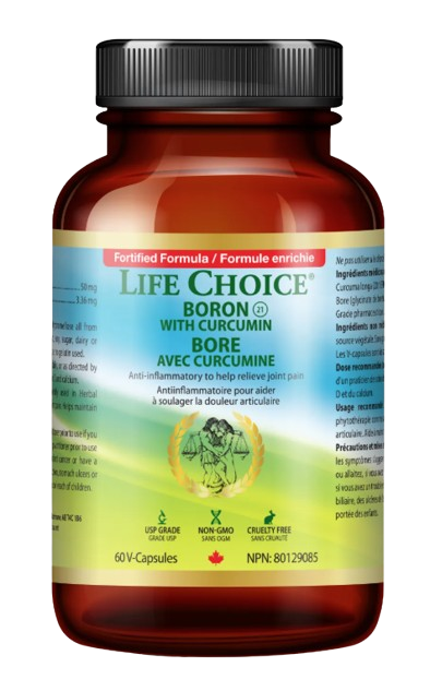 Life Choice Ltd. - Boron with Curcumin, 60 Vcaps