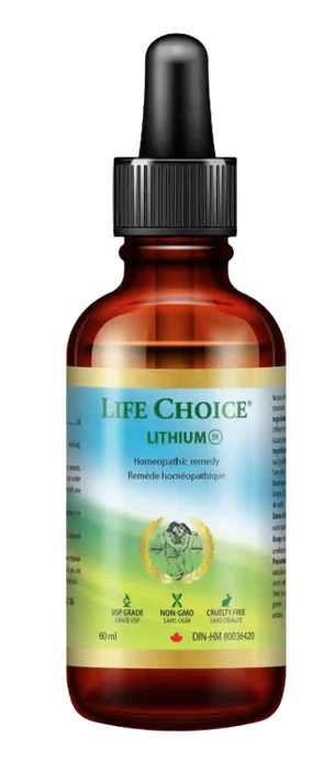 Life Choice Ltd. - Lithium Homeopathic, 60 mL