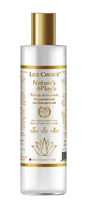 Life Choice Ltd. - Nature's 4 Pl Personal Lubricant, 177 mL