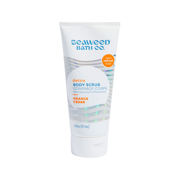 Seaweed Bath Co. - Detox Body Scrub - Orange Cedar, 177 mL
