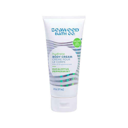 Seaweed Bath Co. - Hydrate Body Cream Eucalyptus & Peppermint, 177 mL