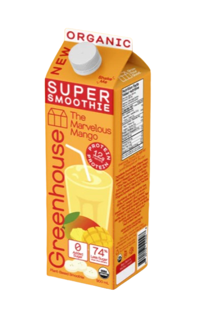 Greenhouse Juice - The Marvelous Mango Super Smooth, 900 mL
