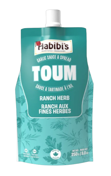 Habibi's Mediterranean - Toum Ranch Herb Garlic Sauce, 250 g