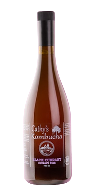Cathy's Kombucha - Black Currant, 750 mL