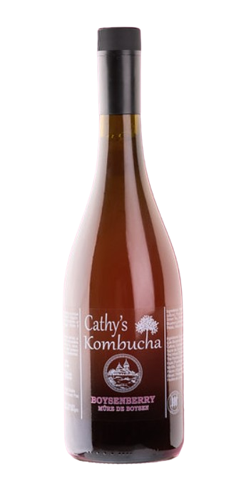 Cathy's Kombucha - Boysenberry, 750 mL