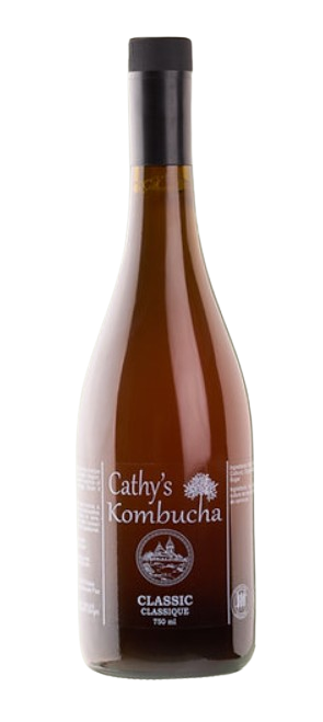 Cathy's Kombucha - Classic - Unflavoured, 750 mL
