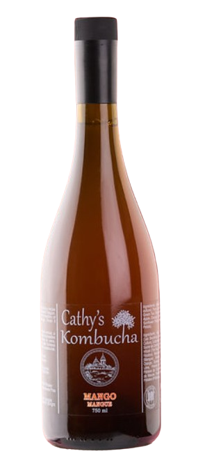 Cathy's Kombucha - Mango, 750 mL