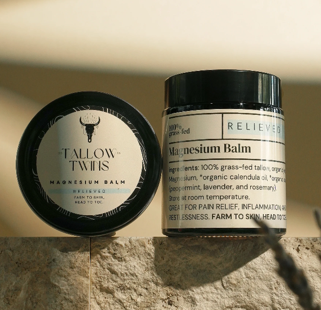 Tallow Twins - Magnesium Balm, 100 mL