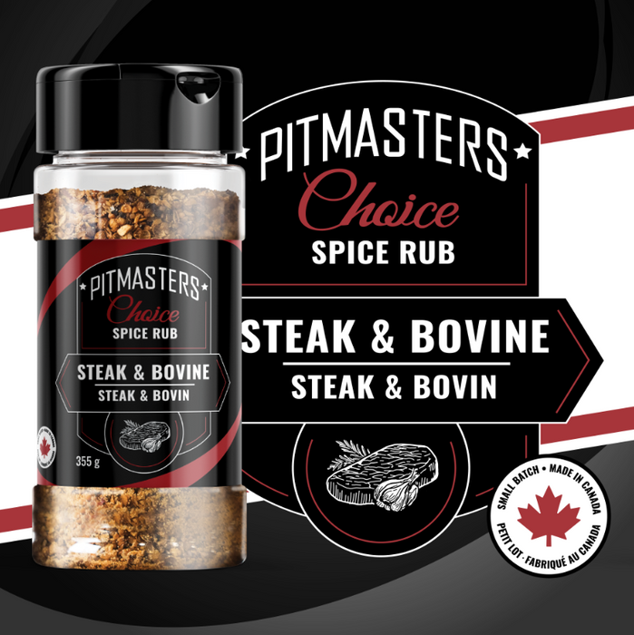 Pitmasters Choice - Steak & Bovine Rub, 355 g