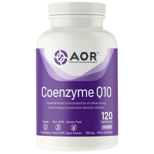 AOR - Coenzyme Q10, 120 Capsules