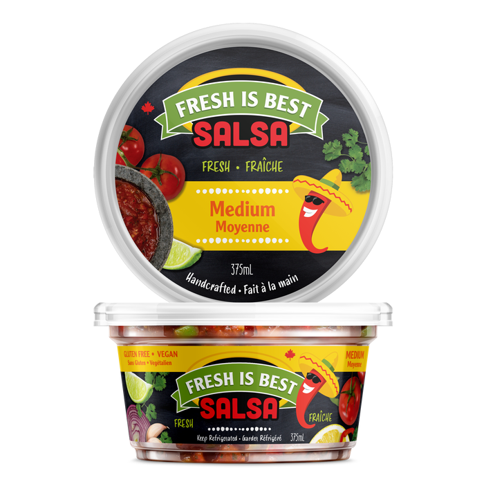Fresh Is Best - Medium Salsa, 375 mL