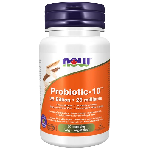 NOW - Probiotic-10 50 Billion, 50 Vcaps