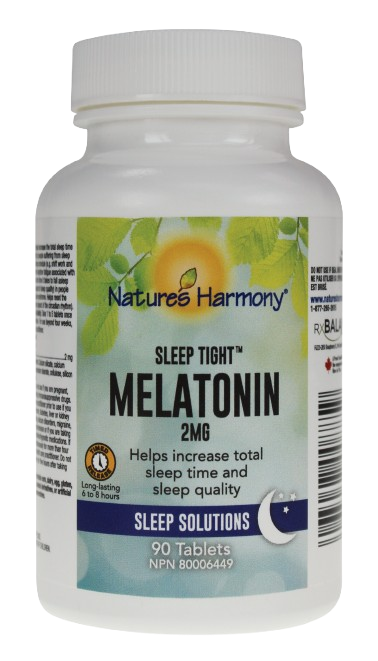 Nature's Harmony - Timed Release Melatonin 2 mg, 90 Tablets