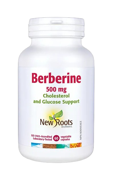 New Roots Herbal - Berberine, 60 Capsules